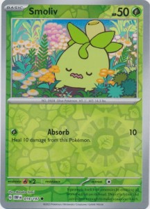 Smoliv - 019/197 - Common - Reverse Holo Pokemon