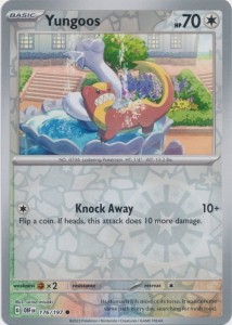 Yungoos - 176/197 - Common - Reverse Holo Pokemon
