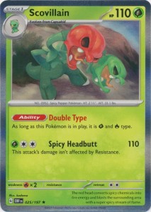 Scovillain - 025/197 - Rare Pokemon