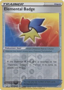 Elemental Badge - 147/203 - Uncommon Reverse Holo Pokemon