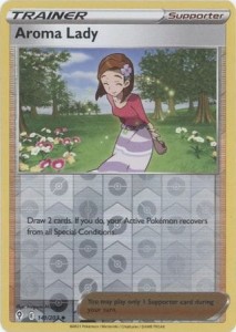 Aroma Lady - 141/203 - Uncommon Reverse Holo Pokemon