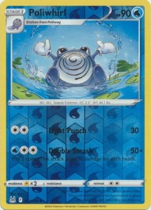 Poliwhirl - 031/196 - Reverse Holo Pokemon