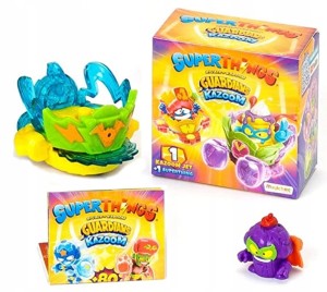 SUPER ZINGS SERIA 9 THINGS KAZOOM JETS +FIGURKA