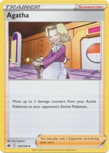 Agatha - 129/198 - Uncommon - Pokemon