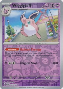 Wigglytuff 084/193 Holo Rare Reverse Holo Pokemon