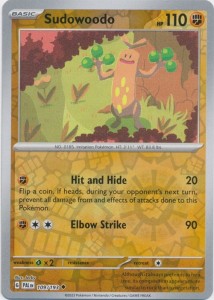 Sudowoodo - 109/193 - Reverse Holo Pokemon