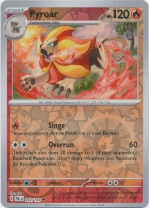 Pyroar - 032/193 - Uncommon - Reverse Holo Pokemon