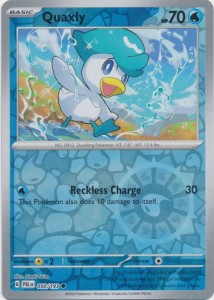 Quaxly - 050/193 - Common - Reverse Holo Pokemon