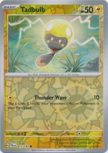 Tadbulb - 077/193 - Common - Reverse Holo Pokemon