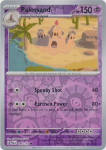 Palossand - 096/193 - Reverse Holo Pokemon