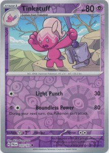 Tinkatuff - 103/193 - Reverse Holo Pokemon