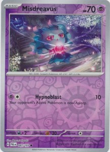 Misdreavus - 087/193 Common - Reverse Holo Pokemon