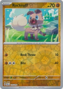 Rockruff - 116/193 - Common - Reverse Holo Pokemon