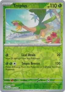 Tropius - 007/193 - Common - Reverse Holo Pokemon