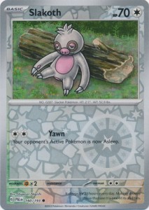 Slakoth - 160/193 - Common - Reverse Holo Pokemon