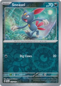 Sneasel - 133/193 - Common - Reverse Holo Pokemon
