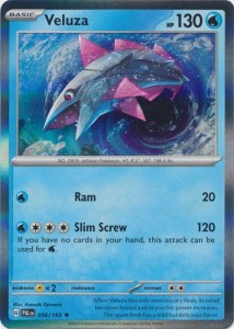 Veluza - 056/193 - Holo Rare Pokemon