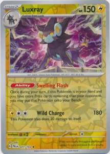 Luxray - 071/193 Holo Rare Reverse Holo - Pokemon