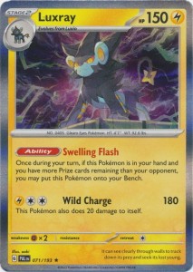 Luxray - 071/193 - Holo Rare - Pokemon
