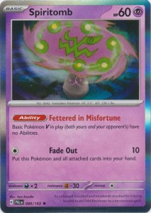 Spiritomb - 089/193 - Holo Rare - Pokemon