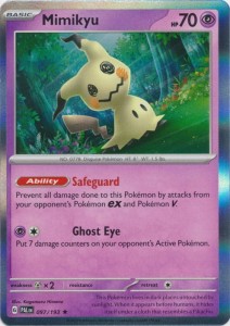 Mimikyu - 097/193 - Holo Rare - Pokemon