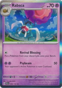 Rabsca - 099/193 - Holo Rare - Pokemon