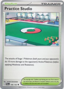 Practice Studio - 186/193 - Uncommon - Pokemon