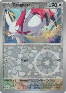 Zangoose - 146/198 - Common Reverse Holo Pokemon