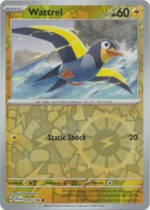Wattrel - 078/198 - Common Reverse Holo Pokemon