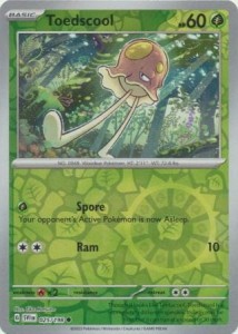 Toedscool - 025/198 Common Reverse Holo - Pokemon