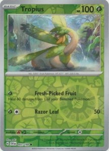 Tropius - 007/198 - Common Reverse Holo - Pokemon