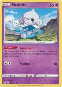 Meditite - 072/195 - Common - Pokemon