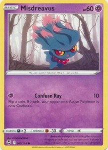 Misdreavus - 063/195 - Common - Pokemon