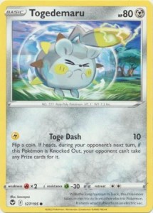 Togedemaru - 127/195 - Common - Pokemon