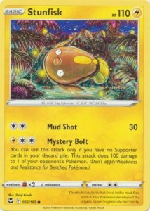 Stunfisk - 055/195 - Common - Pokemon