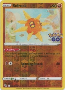 Solrock - 039/078 - Reverse Holo Pokemon GO