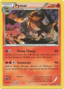 Pyroar - 23/114 - Rare Pokemon