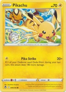 Pikachu - 049/195 - Common - Pokemon