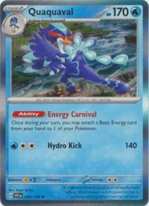 Quaquaval - 054/198 - Holo Rare - Pokemon