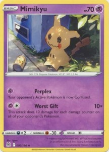 Mimikyu - 080/196 - Rare - Pokemon