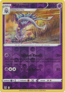 Malamar - 078/196 - Rare Reverse Holo - Pokemon