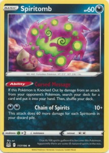 Spiritomb - 117/196 - Rare - Pokemon