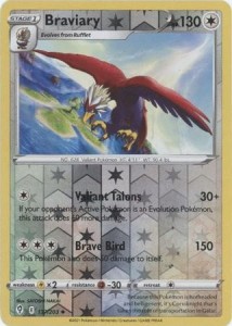 Braviary - 137/203 - Uncommon Reverse Holo Pokemon