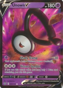 Unown V - 065/195 - Ultra Rare Pokemon