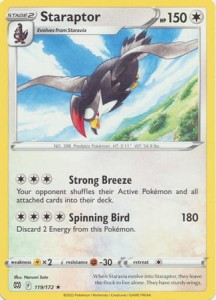 Staraptor - 119/172 - Rare - Pokemon