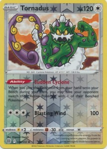 Tornadus - 126/172 - Rare Reverse Holo - Pokemon