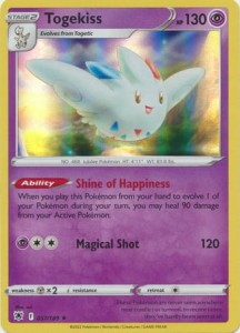 Togekiss - 057/189 - Holo Rare Pokemon