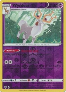 Wyrdeer - 069/189 - Holo Rare Reverse Holo Pokemon