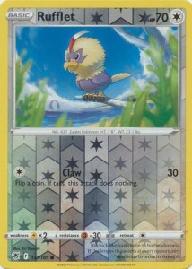 Rufflet - 131/189 - Common Reverse Holo - Pokemon