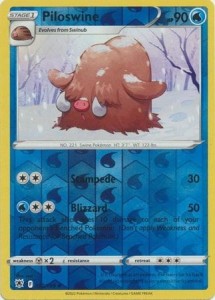 Piloswine - 032/189 - Reverse Holo - Pokemon